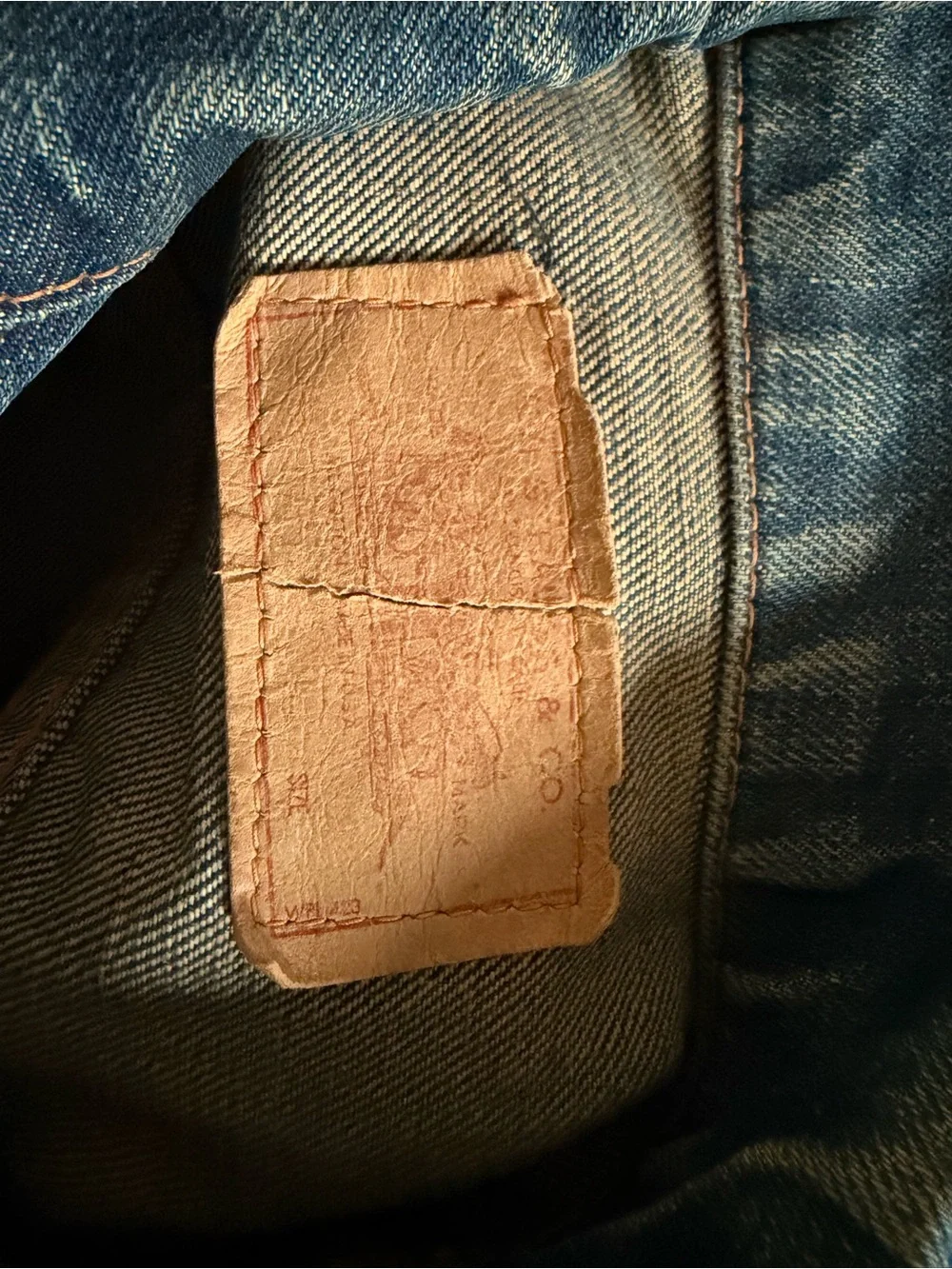 Vintage 60s 70s Levi’s Big E Type 3 III Trucker Denim Jacket USA Dark Wash Rare - Picture 4 of 16